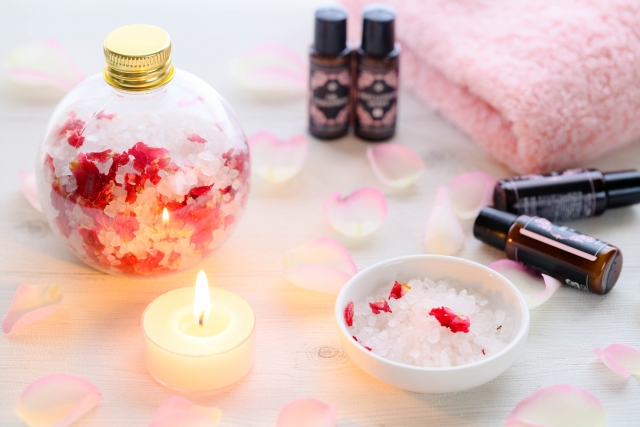 よもぎ蒸しと一緒に使うアロマ