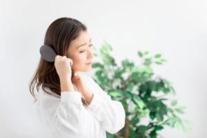 不妊治療中の40代の女性。